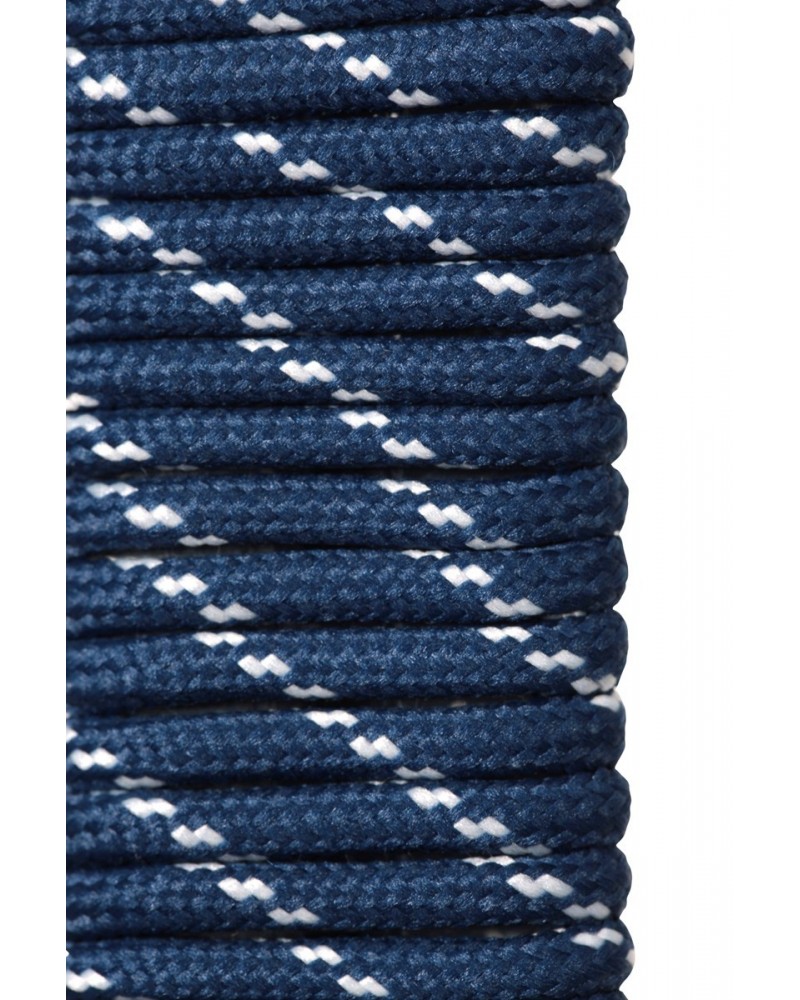 Round Textured Boot Laces - 150cm Navy $6.35 Footwear