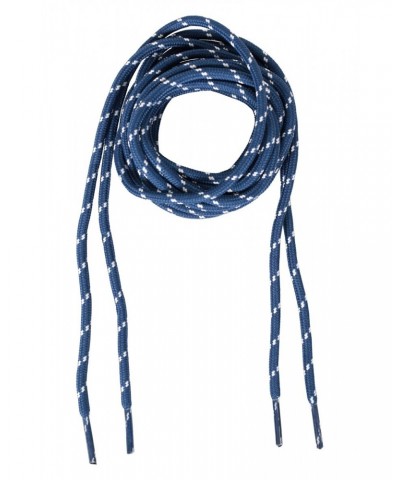 Round Textured Boot Laces - 150cm Navy $6.35 Footwear