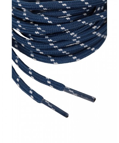 Round Textured Boot Laces - 150cm Navy $6.35 Footwear