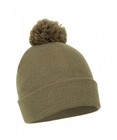 Windsor Pom-Pom Beanie Khaki $11.39 Accessories