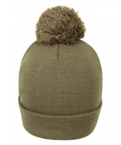 Windsor Pom-Pom Beanie Khaki $11.39 Accessories