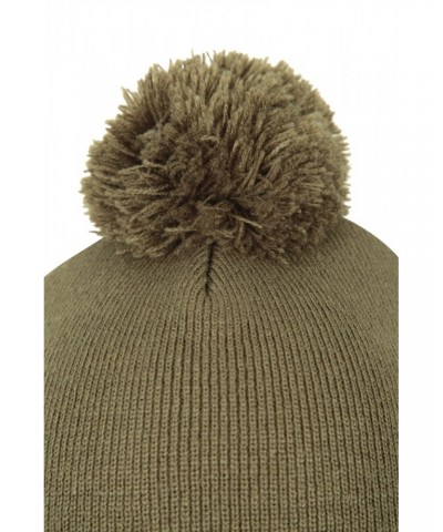 Windsor Pom-Pom Beanie Khaki $11.39 Accessories