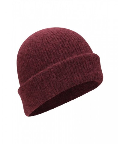 Soft Rib Mens Recycled Beanie Burgundy $9.68 Accessories