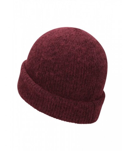 Soft Rib Mens Recycled Beanie Burgundy $9.68 Accessories