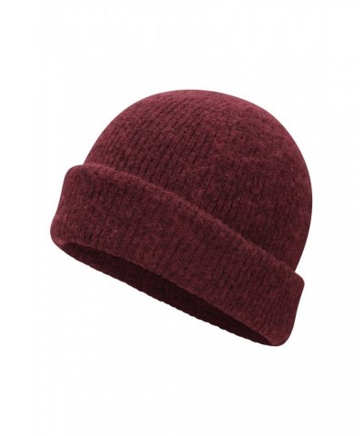 Soft Rib Mens Recycled Beanie Burgundy $9.68 Accessories