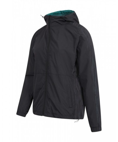 Time Trial Womens Running Jacket Black $17.60 Active