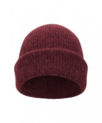 Soft Rib Mens Recycled Beanie Burgundy $9.68 Accessories