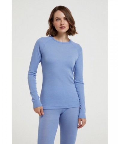 Merino Womens Thermal Top II Blue $21.19 Thermals