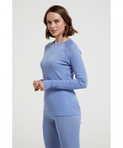 Merino Womens Thermal Top II Blue $21.19 Thermals