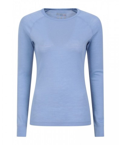 Merino Womens Thermal Top II Blue $21.19 Thermals