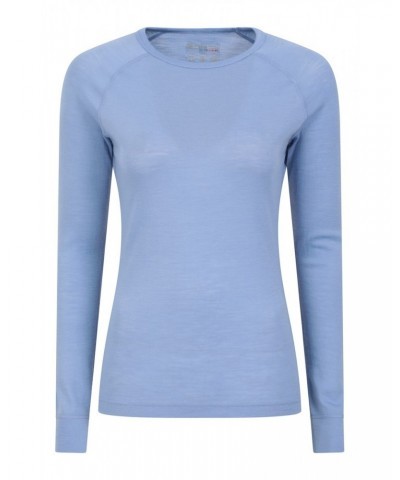 Merino Womens Thermal Top II Blue $21.19 Thermals