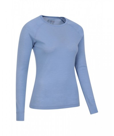 Merino Womens Thermal Top II Blue $21.19 Thermals