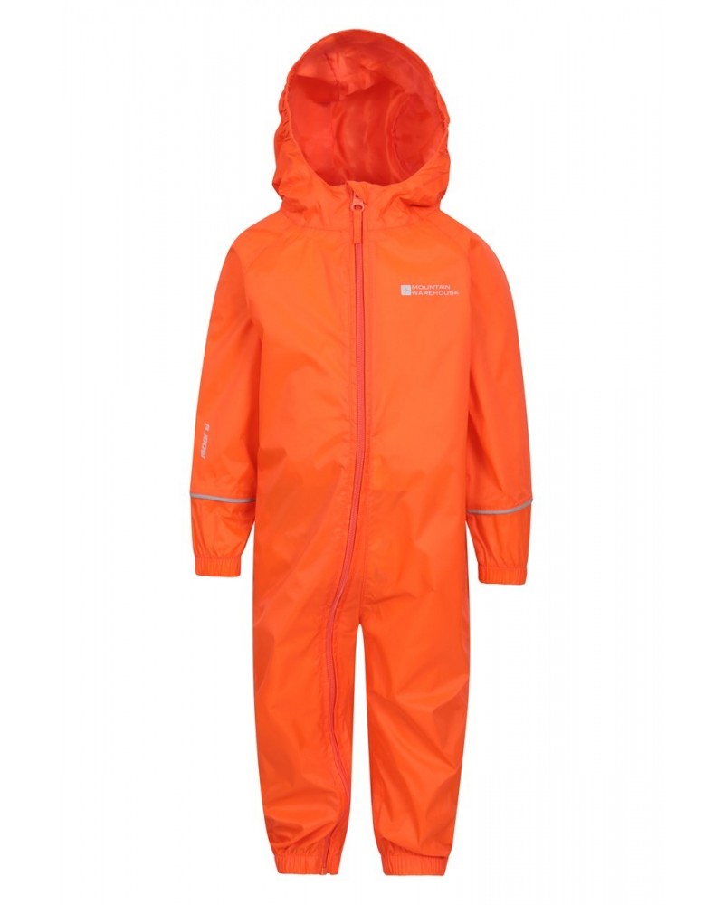 Puddle Kids Waterproof Rain Suit Orange $14.70 Babywear