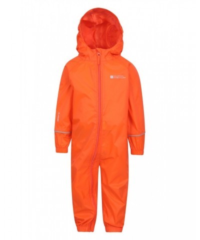 Puddle Kids Waterproof Rain Suit Orange $14.70 Babywear