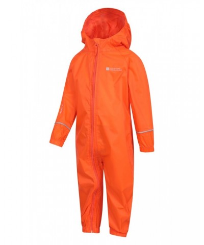 Puddle Kids Waterproof Rain Suit Orange $14.70 Babywear