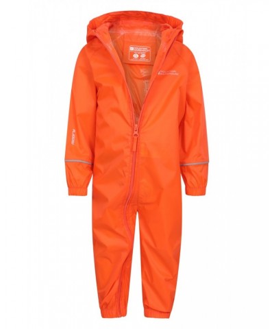 Puddle Kids Waterproof Rain Suit Orange $14.70 Babywear