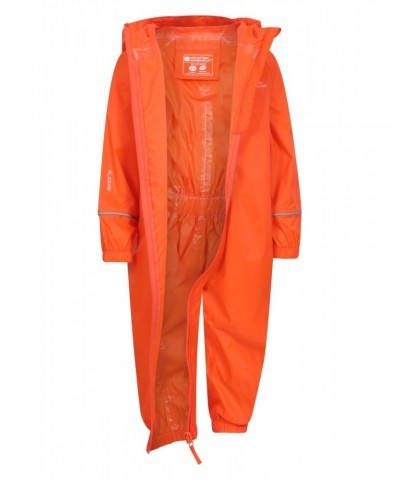 Puddle Kids Waterproof Rain Suit Orange $14.70 Babywear