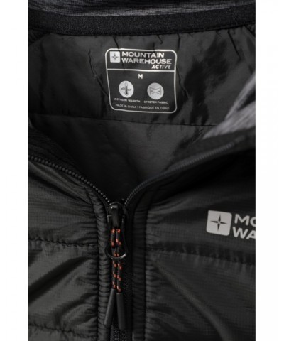 Eclipse II Insulated Mens Full-Zip Midlayer Black $25.37 Active