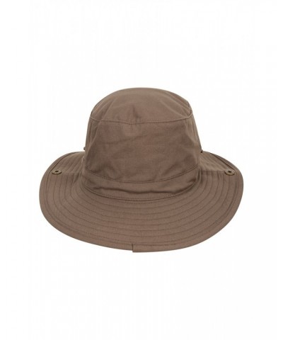 Irwin Mens Water-Resistant Travel Hat Brown $19.24 Accessories