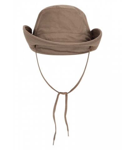 Irwin Mens Water-Resistant Travel Hat Brown $19.24 Accessories