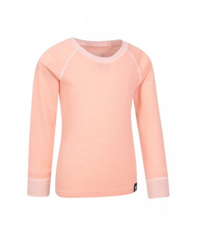 Merino II Kids Round Neck Base Layer Top Light Pink $16.82 Base Layers