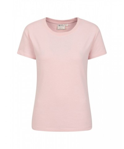 Lounge Soft-Touch Womens T-Shirt Light Pink $13.99 Loungewear