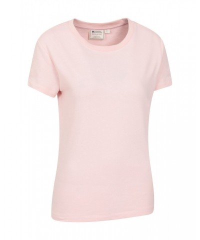 Lounge Soft-Touch Womens T-Shirt Light Pink $13.99 Loungewear