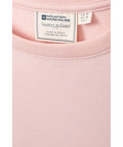 Lounge Soft-Touch Womens T-Shirt Light Pink $13.99 Loungewear