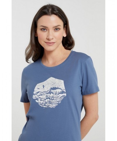 Surf Scene Womens Organic T-Shirt Smoke $13.49 Tops