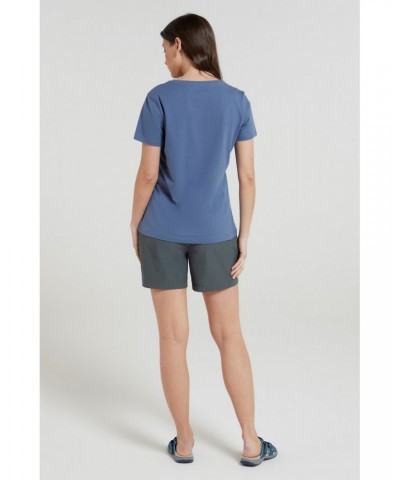 Surf Scene Womens Organic T-Shirt Smoke $13.49 Tops