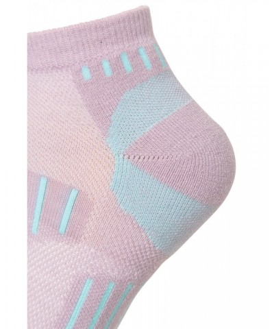 Merino Womens Padded Ankle Socks Lilac $11.59 Accessories