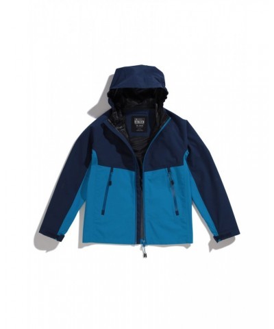 Ultra Alpha Kids Waterproof Jacket Petrol $34.30 Jackets