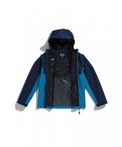 Ultra Alpha Kids Waterproof Jacket Petrol $34.30 Jackets