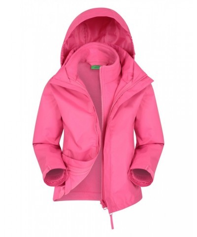 Fell Water-resistant Kids 3 in 1 Jacket Pink $24.38 Jackets