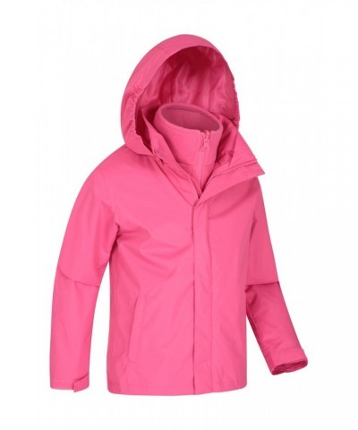 Fell Water-resistant Kids 3 in 1 Jacket Pink $24.38 Jackets