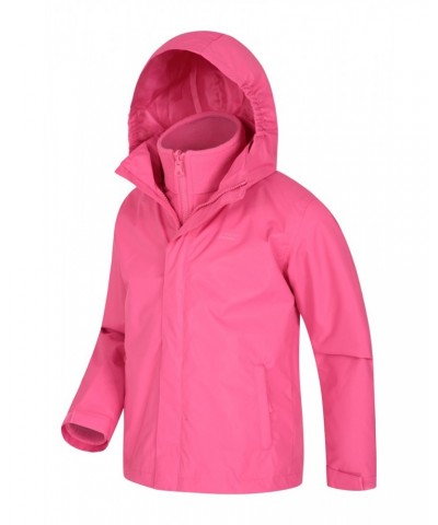 Fell Water-resistant Kids 3 in 1 Jacket Pink $24.38 Jackets