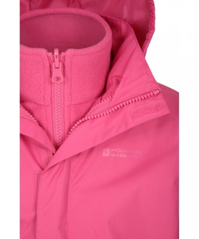 Fell Water-resistant Kids 3 in 1 Jacket Pink $24.38 Jackets