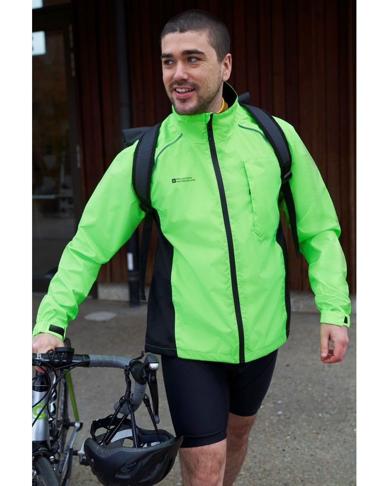 Adrenaline Mens Iso-Viz Jacket Lime $35.39 Active