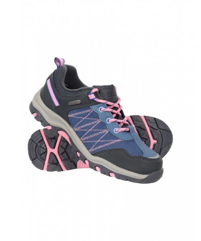 Stampede Kids Waterproof Hiking Shoes Lilac $23.50 Footwear