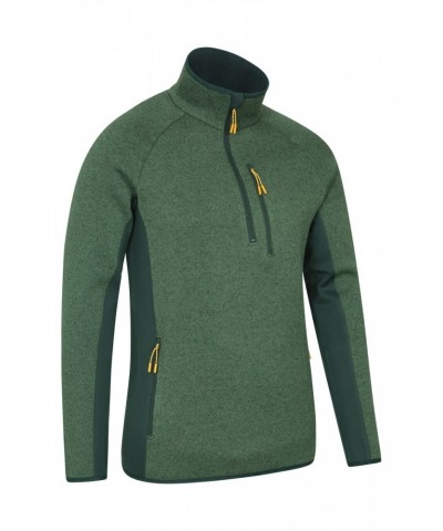 Treston Mens Half-Zip Fleece Green $26.99 Fleece