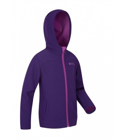 Exodus Kids Water Resistant Softshell Purple $14.85 Jackets