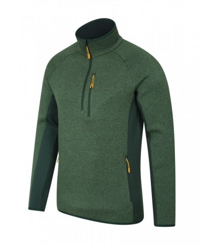 Treston Mens Half-Zip Fleece Green $26.99 Fleece