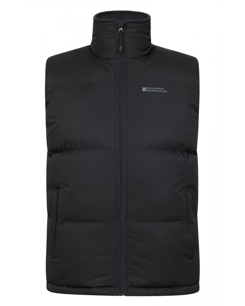 Rock Mens Insulated Vest Black $23.99 Jackets