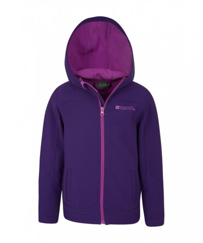 Exodus Kids Water Resistant Softshell Purple $14.85 Jackets