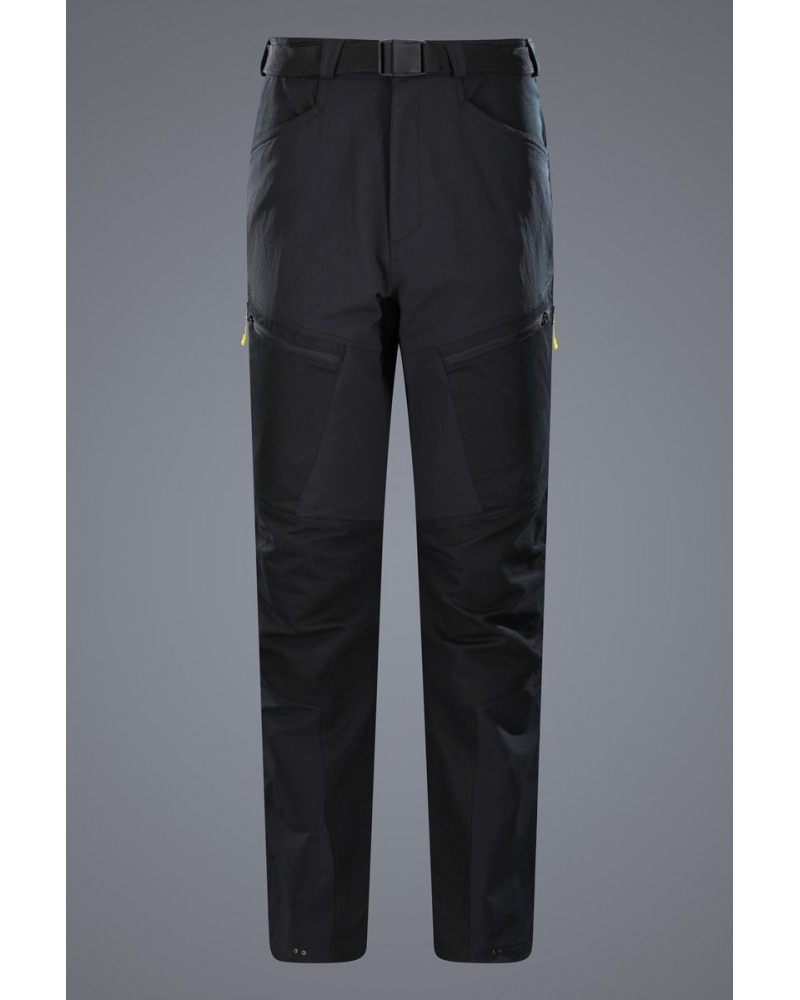 Ultra Mens Hiking Pants - Short Black $31.85 Pants