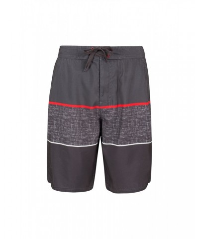 Ocean Printed Mens Boardshorts Grey $13.49 Pants