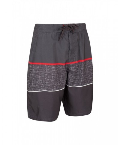 Ocean Printed Mens Boardshorts Grey $13.49 Pants