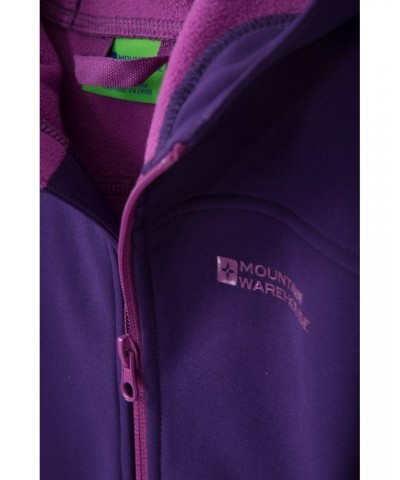 Exodus Kids Water Resistant Softshell Purple $14.85 Jackets