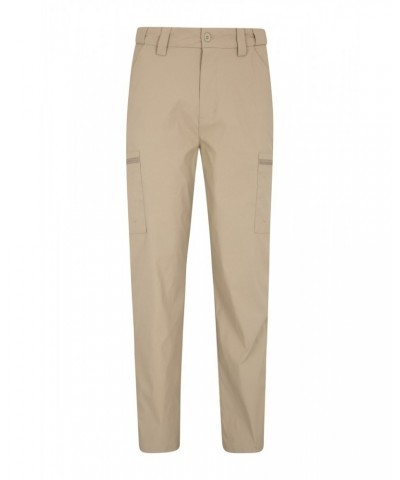 Trek Stretch Mens Pants - Long length Dark Beige $30.20 Pants