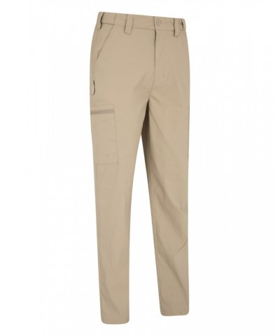 Trek Stretch Mens Pants - Long length Dark Beige $30.20 Pants